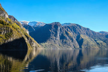 Fototapeta premium Sognefjord scenery, Norway, Scandinavia