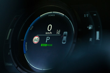 Driving modes of the hybrid car.