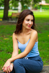 Beautiful young woman