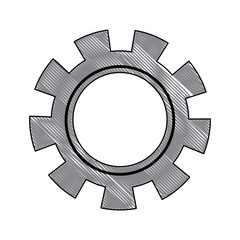 gear wheel mechanical business collaboration teamwork icon concept vector illustration