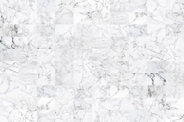 White marble wall texture and background.