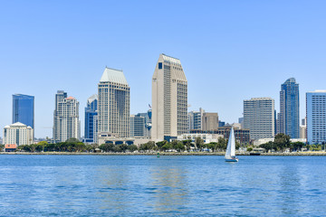 Obraz na płótnie Canvas San Diego skyline
