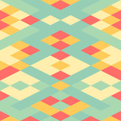 abstract pastel color tone art deco geometric patterns background
