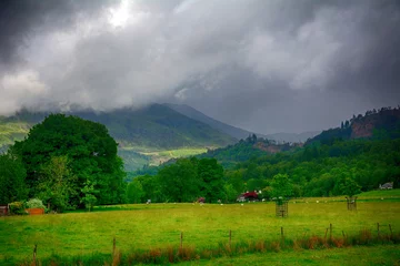 Foto op Canvas Highland landscape scene, Kilmahog, Scotland © nyiragongo