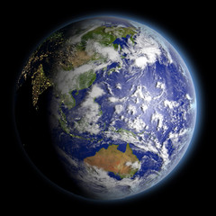 Fototapeta premium East Asia from space