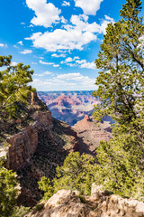 Fototapeta na wymiar View of Grand Canyon - South Rim