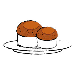 Fresh and delicious bread icon vector illustration graphic design