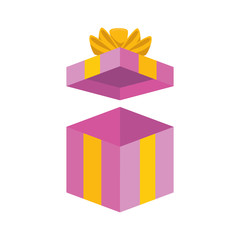gift present box icon vector illustration graphic design