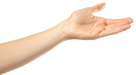 female hand gesture