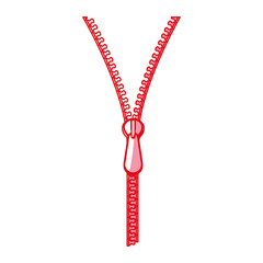 Zipper symbol icon vector illustration graphic design