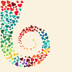 Abstract heart  Background