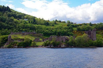 Fototapeta na wymiar Urquhart Castle, Loch Ness, Scotland