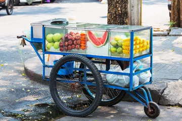 Zelfklevend Fotobehang Fruit shop © Galyna Andrushko