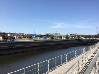 River Sambre Belgium Charleroi