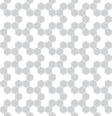 vector geometric hexagon seamless pattern background