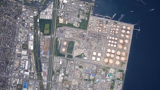 京葉コンビナート／Aerial view