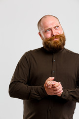 Image of smiling bald man