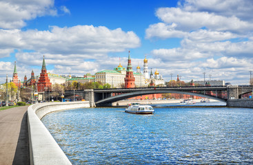 Obraz premium Москва майская Moscow May Kremlin