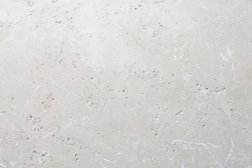 Crédence de cuisine en verre imprimé Pierres Fond de pierre beige, texture travertin naturel close up