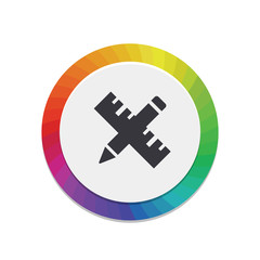 Obraz premium Multi-Color Streamline App Icon