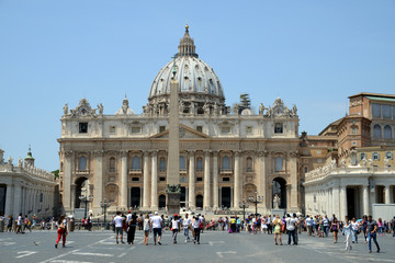 Naklejka premium Basilique Saint-Pierre du Vatican 