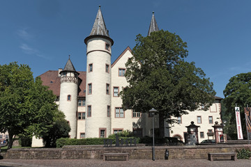 The Spessartmuseum in the castle at Lohr am Main, Germany