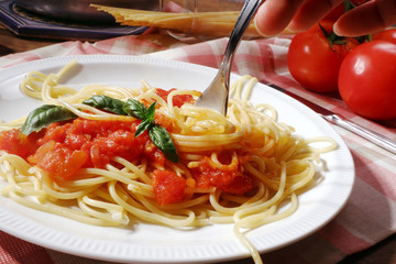 Spaghetti al sugo