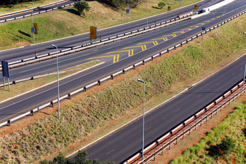 Freeway Passing Through Mhlanga Ridge  in Durban South Africa