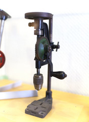ancient hand mechanical drill