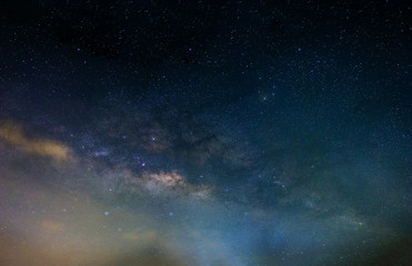 Fototapeta na wymiar night sky Milky way galaxy with stars and space dust in the universe