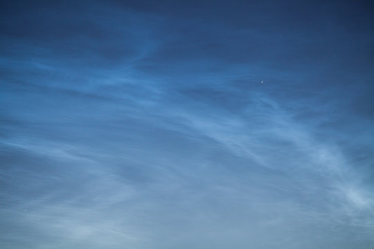 Noctilucent cloud (NLC, night clouds), cloud-like phenomena in mesosphere