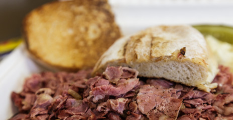 Corned Beef and Toast