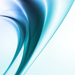 Fototapeta premium Abstract motion smooth blue