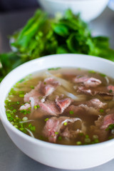 Pho Bo,vietnamese soup with beef