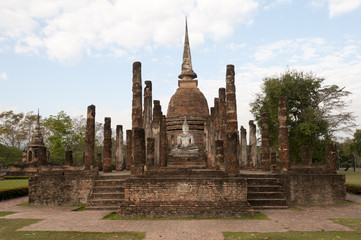 Obraz premium Sukhothai Historical Park in Thailand