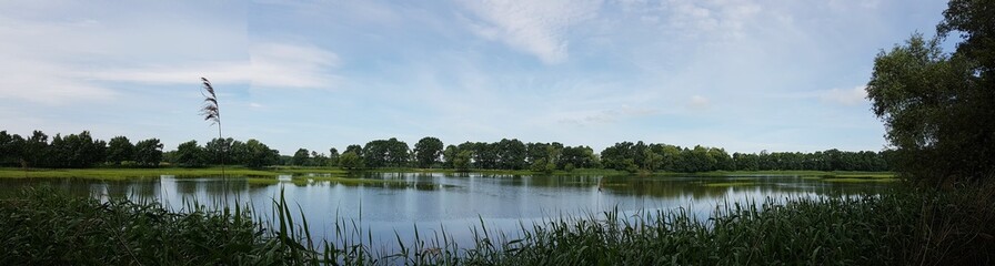 Jezioro. Panorama © michalsen