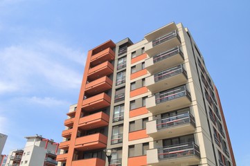 Fototapeta premium residential complex