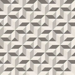 Vector naadloze geometrische patroon. Regelmatig betegeld ornament. Kruis Tilig Abstracte Achtergrond. Moderne Halftone Mozaïek Textuur.