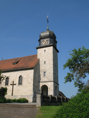 Obraz premium Old church in Bavaria