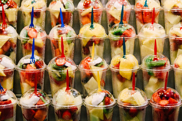 Fresh Fruits For Sale In Spanish Market