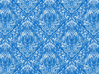 Blue abstract pattern.