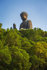 Giant Tian Tan Buddha in Hong Kong