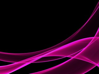 Abstract soft pink wave design element 