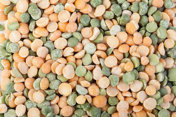 dried peas texture