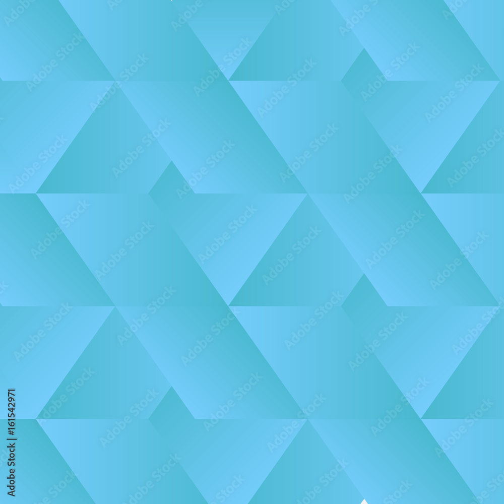 Poster Abstract Geometry Pattern - Vector shapes in gradient color