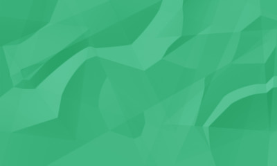 Texture of crumpled green paper