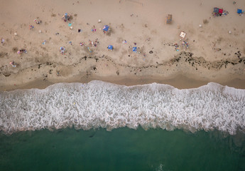 Aerial of Newport Beach Corona Del Mar