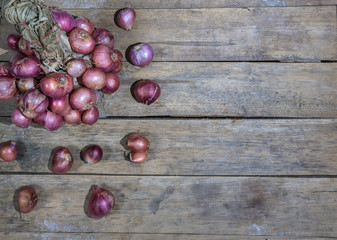 Shallot vegetable garden should of Thai people. Thai herb