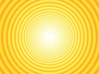 yellow radial circural background