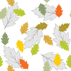 Obraz premium Leaf seamless pattern